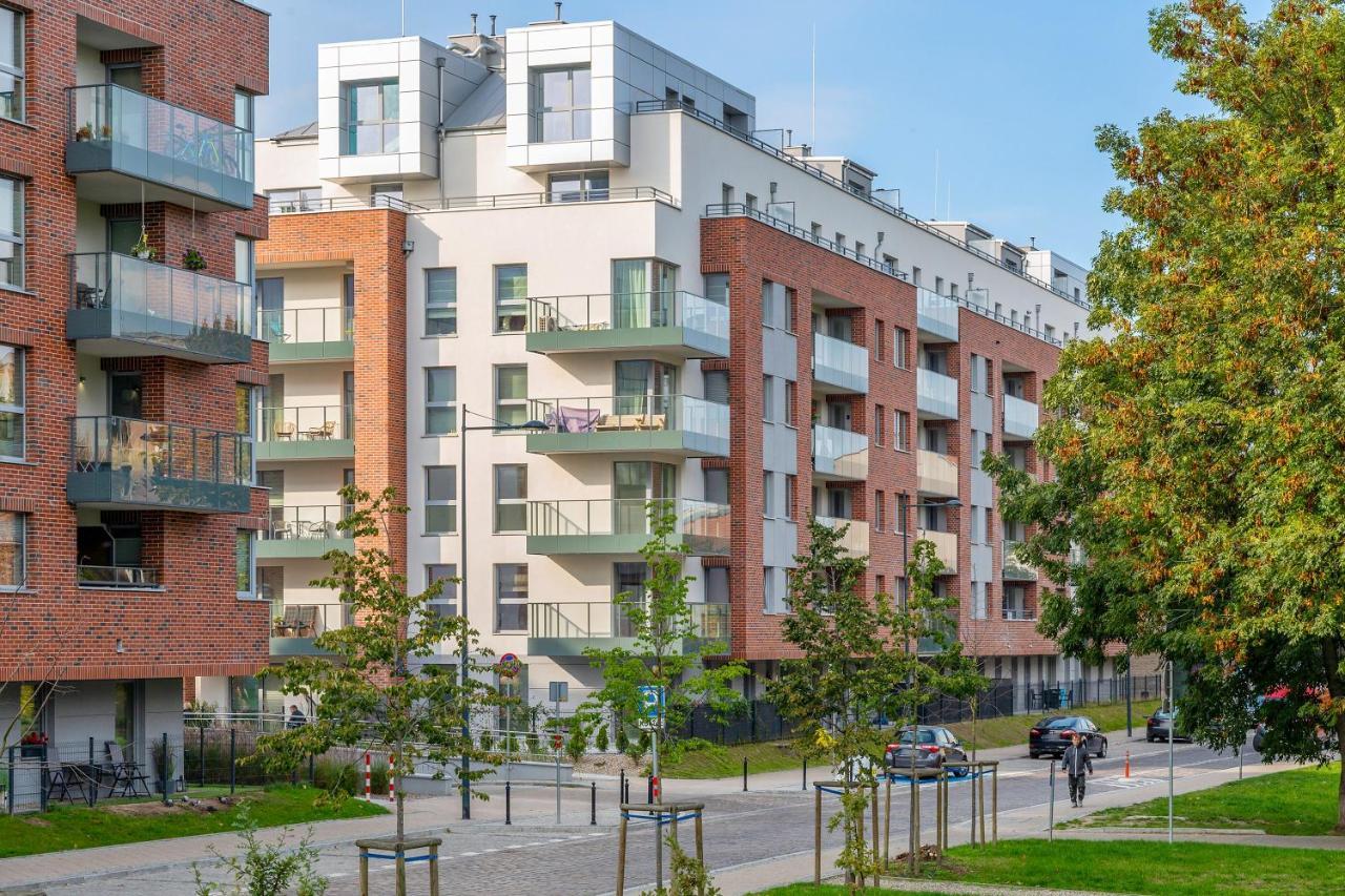 Angielska Grobla - City Center, Marina & Parking By Downtown Apartments Gdańsk Exterior foto