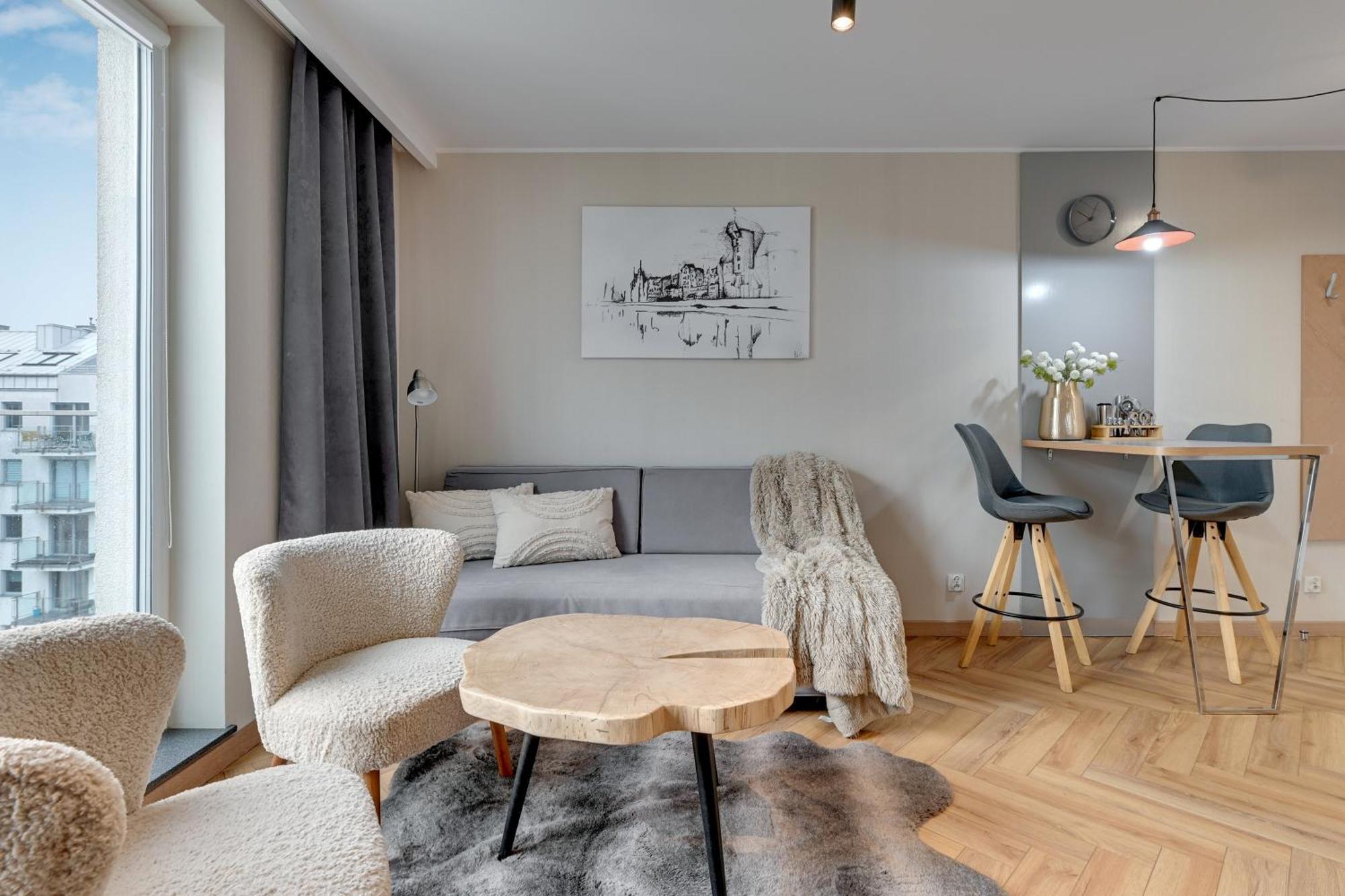 Angielska Grobla - City Center, Marina & Parking By Downtown Apartments Gdańsk Exterior foto